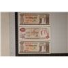 Image 1 : 3-BANK OF GUYANA $1 & 2-$10 CRISP UNC BILLS