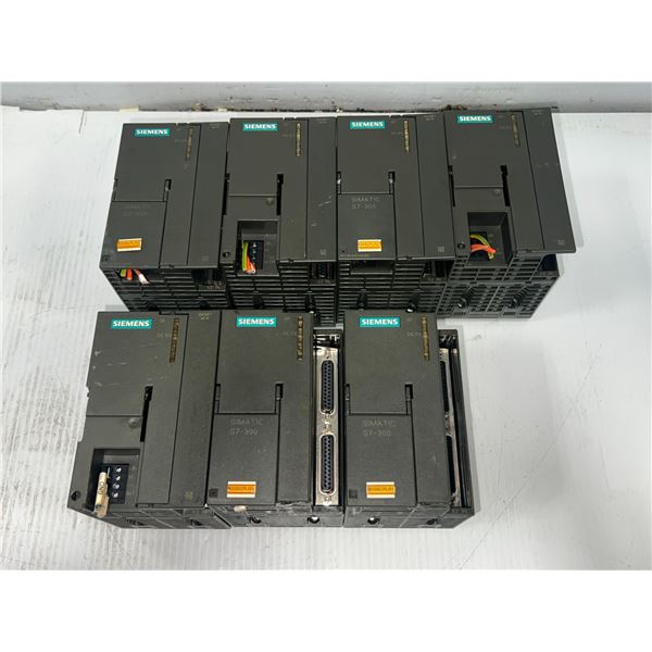 Lot of (7) Siemens #6ES7 361-3CA01-0AA0 SIMATIC S7 Modules