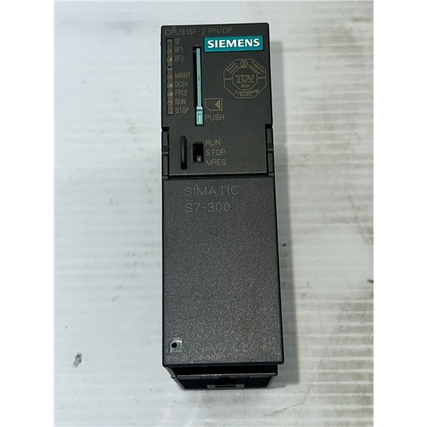 Siemens #6ES7 315-2FJ14-0AB0 SIMATIC S7 Module