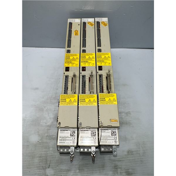 (3) Siemens #6SN1112-1AC01-0AA1 Simodrive UEB-Modul Int/Ext.