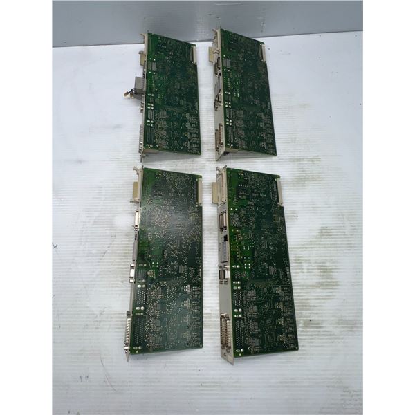 (4) Siemens #6SN1118-0DM31-0AA1 Circuit Boards