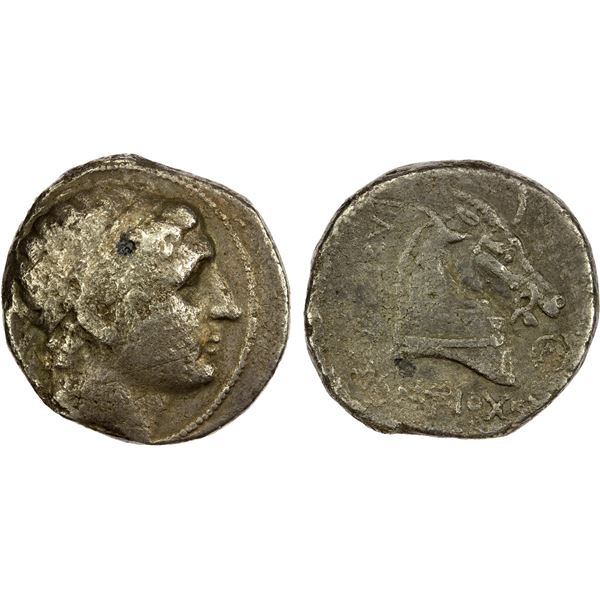 SELEUKID KINGDOM: Antiochos I Soter, 281-261 BC, AR tetradrachm (15.74g), Aï Khanoum, VF