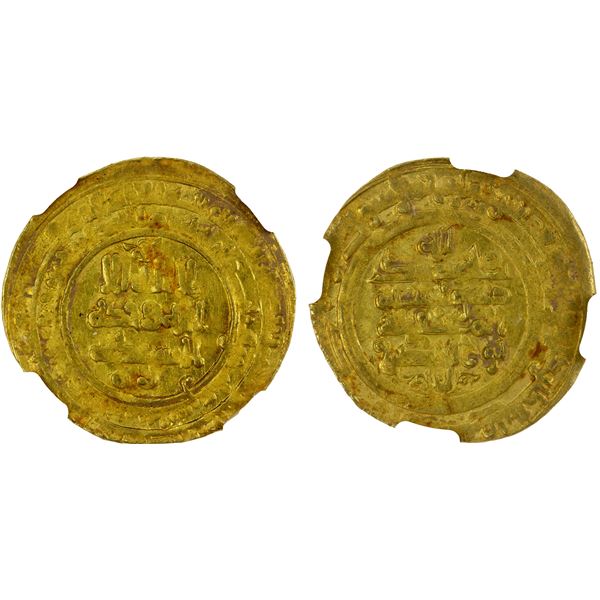 SAMANID: Nuh II, 943-954, AV dinar (4.37g), al-Muhammadiya, AH332, NGC MS62