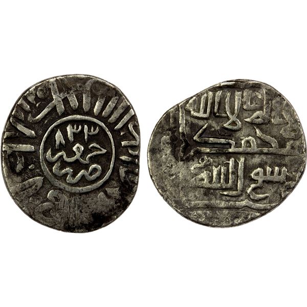 TIMURID: Shahrukh, 1405-1447, AR tanka (5.00g), Jarun, AH833, VF