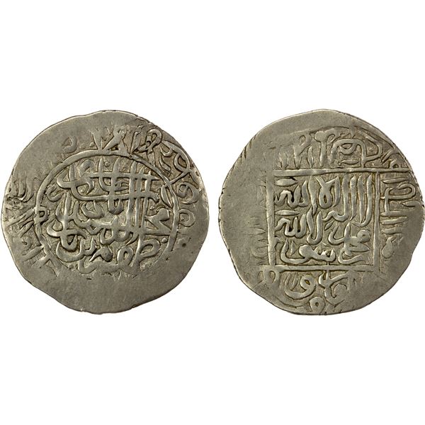 MUGHAL: Babur, 1526-1530, AR shahrukhi (4.62g), Badakhshan, ND, bold VF