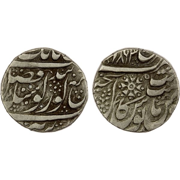 SIKH EMPIRE: AR phulanshahi rupee (11.02g), Amritsar, VS1863, VF