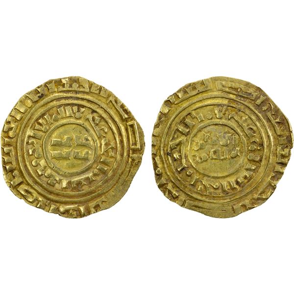 CRUSADERS: KINGDOM OF JERUSALEM: Late series, ca. 1220s-1260s, AV bezant (3.84g), ND, EF