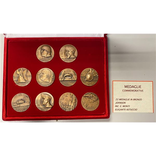 ITALY: SET of 22 medals