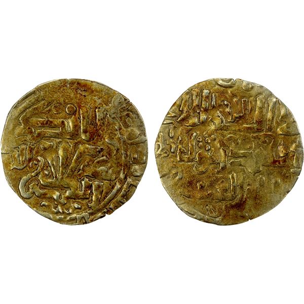 SALGHURID: Zangi, 1161-1175, AV dinar (2.43g), NM, ND, choice VF