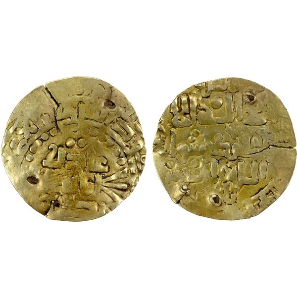 SALGHURID: Zangi, 1161-1175, AV dinar (2.70g), NM, ND, VF