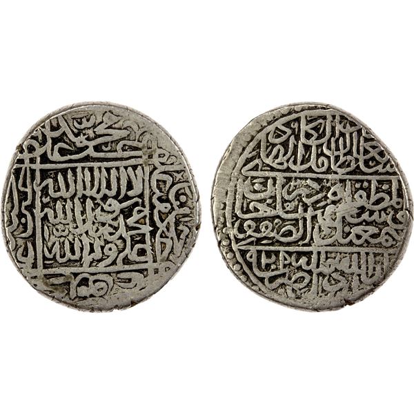 SAFAVID: Isma'il I, 1501-1524, AR shahi (8.00g), Astarabad, AH929, VF