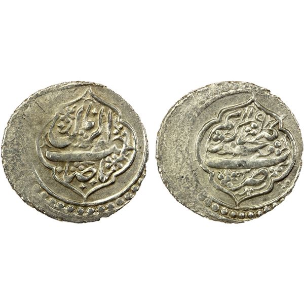 GANJA: Muhammad Hasan Khan, 1760-1780, AR abbasi (3.07g), Ganja, AH1190, EF