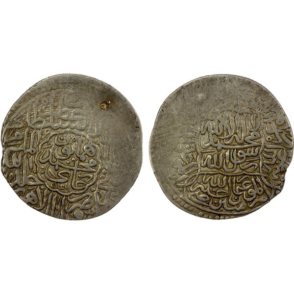 MUGHAL: Humayun, 1530-1556, AR shahrukhi (4.67g), Lahore, AH946, strong VF