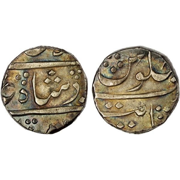CAMBAY: AR rupee (11.52g), Khambayat, ND (before 1841), EF-AU