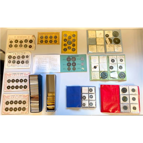 CHINA: LOT of 283 coins