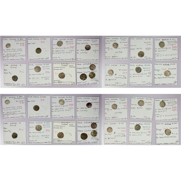 CHINA: SINKIANG: LOT of 16 coins