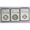 Image 1 : MIDDLE EAST: Iran: Muhammad Reza Shah, 1941-1979, LOT of 3 coins