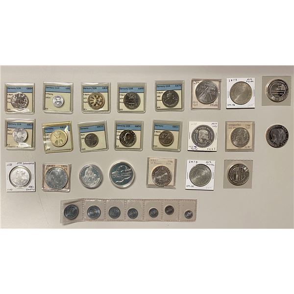 EUROPE: Various, LOT of 30 coins