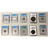 Image 1 : EUROPE: Various, LOT of 10 certified coins