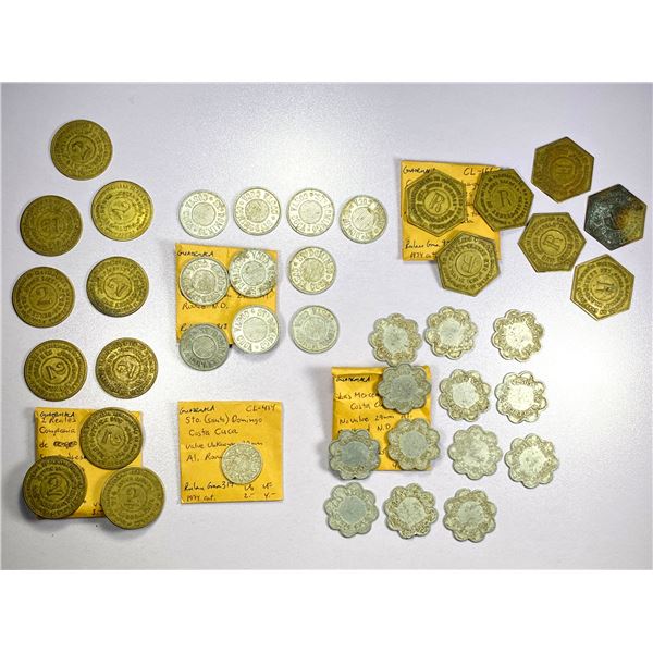 AMERICAS: Guatemala, LOT of 41 tokens