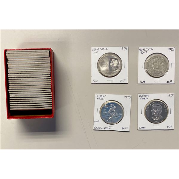 AMERICAS: Various, LOT of 35 crowns