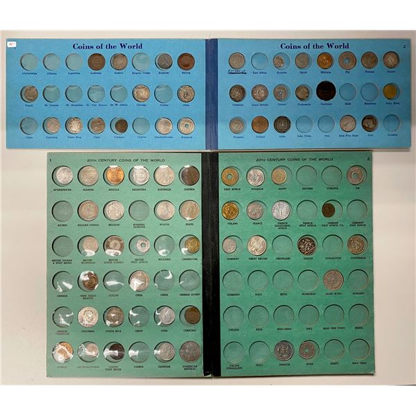 WORLDWIDE: Various, LOT of 137 coins