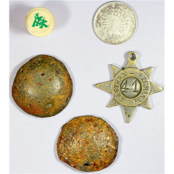 WORLDWIDE: Various, LOT of 5 items