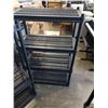 Image 4 : 2 PLASTIC SHELVING UNITS 55"TALL
