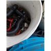 Image 8 : 3 BUCKETS OF SHACKLES, CHAIN AND HOOKS