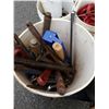Image 2 : BUCKET OF TOOLS, FILES AND SPIKES