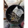Image 2 : 2 BUCKETS OF HARDWARE, FASTENERS AND ANCHORS