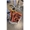 Image 2 : 2 CRANE CLAMPS AND FOLDING DOLLY