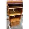 Image 2 : OAK GLASS DOOR CABINET
