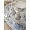 Image 8 : LOT OF ROYAL ALBERT SILVER MAPLE CHINA 12 CREAM SOUP WITH SAUCERS, GRAVY BOWL WITH SAUCER, 2 DINNER 