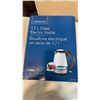 Image 2 : INSIGNIA 1.7L GLASS ELECTRIC KETTLE - TESTED WORKING - RETAIL $49