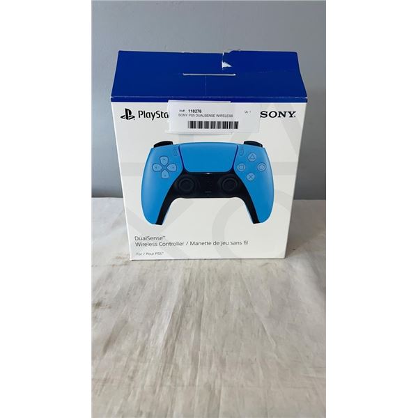 SONY PS5 DUALSENSE WIRELESS CONTROLLER, BLUE - TESTED WORKING