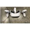 Image 2 : META QUEST 2 128GB VR HEADSET - TESTED WORKING, HAND TRACKING ENABLED, CONTROLLERS NOT WORKING - RET
