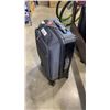 Image 2 : NEW GREY RICARDO CARRY-ON HARD AND SOFT SIDE LUGGAGE W/ USB CHARGING PORT, LAPTOP POCKET, ETC  - ART