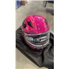 Image 2 : NEW YOUTH GAMMA SNOW HELMET PINK/PURPLE/GREY - SIZE LARGE