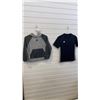 Image 1 : 2 YOUTH ADIDAS TOPS - SMALL HOODY AND LARGE T-SHIRT