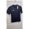 Image 3 : 2 YOUTH ADIDAS TOPS - SMALL HOODY AND LARGE T-SHIRT