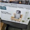 Image 3 : NEW NAIPO NECK AND BACK MASSAGE CUSHION, RETAIL $249