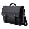 Image 1 : SAMSONITE BUSINESS CLASSIC LEATHER FLAPOVER SATCHEL - RETAIL $279