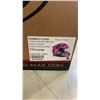 Image 2 : NEW YOUTH GAMMA SNOW HELMET PINK/PURPLE/GREY - SIZE LARGE