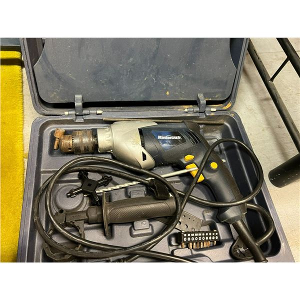 MASTERCRAFT 1/2" ELECTRIC DRILL KIT