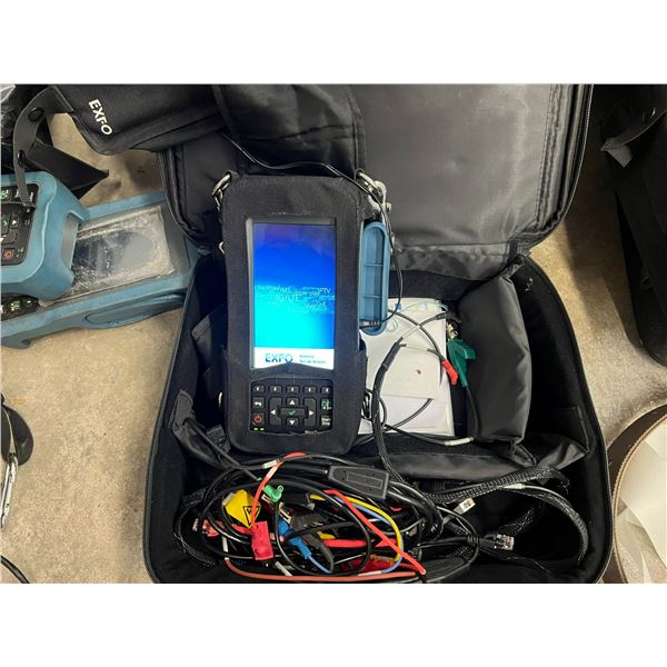 EXFO MAX-635-V2XAA. DSL & ADSL MULTI TESTER. MULTIPLAY TEST SET. MISSING POWER ADAPTOR