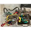 Image 1 : BIN OF ASST SAFETY ROPES, STRAPS ETC