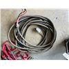 Image 2 : 2 PIECES HIGH GAUGE COPPER ELECTRIC CABLE. ONE APPROX 90' & ONE APPROX 60'