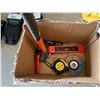 Image 2 : GROUP OF ASST TOOLS. BALL PEEN HAMMERS, SM SLEDGEHAMMERS, TAPE MEASURE, PLIERS, SCREWDRIVERS, TEST