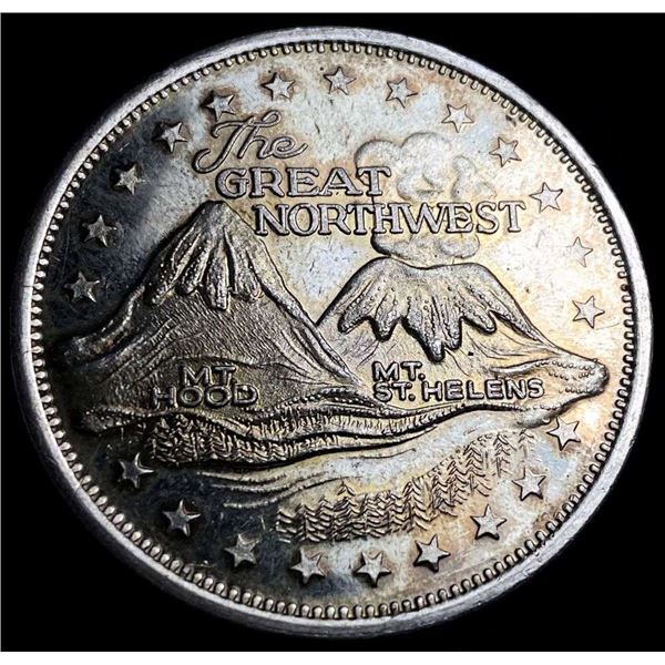 The Great Northwest Proof 1 ozt .999 Silver